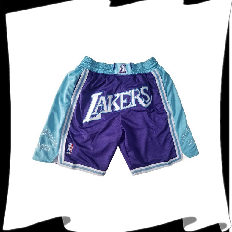 Shorts NBA Los Angeles Lakers Pourpre