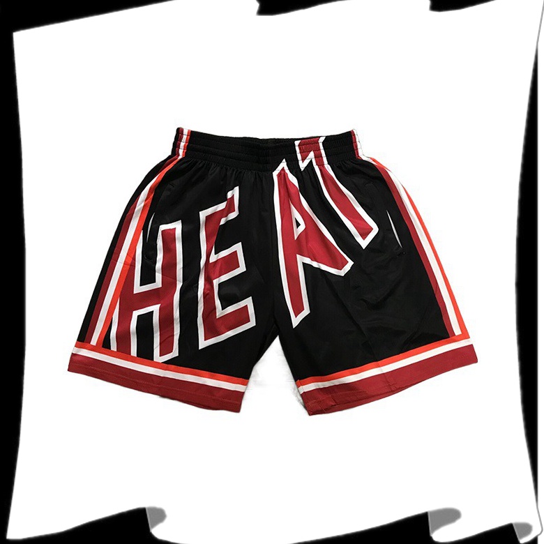 Shorts NBA Miami Heat Noir