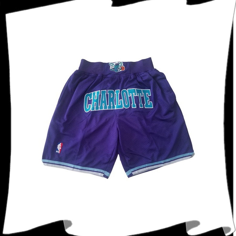 Shorts NBA Charlotte Hornets Pourpre