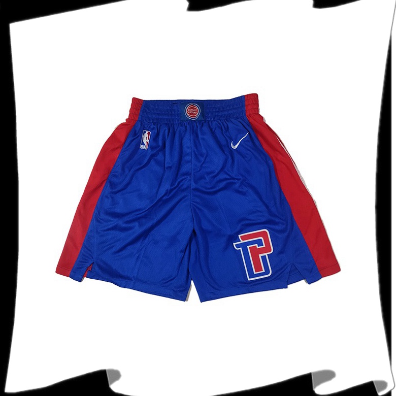 Shorts NBA Detroit Pistons Bleu