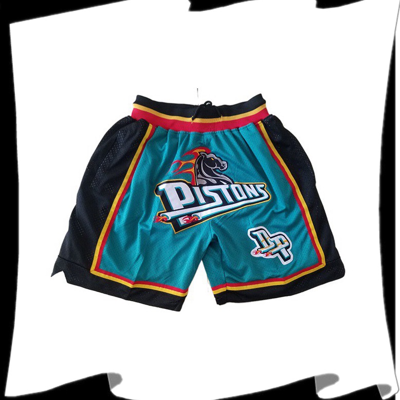 Shorts NBA Detroit Pistons Vert