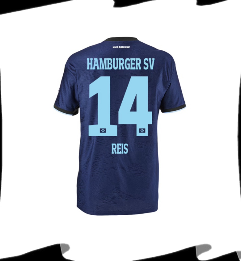 Maillot de Foot HSV Hamburg (REIS #14) 2022/2023 Exterieur