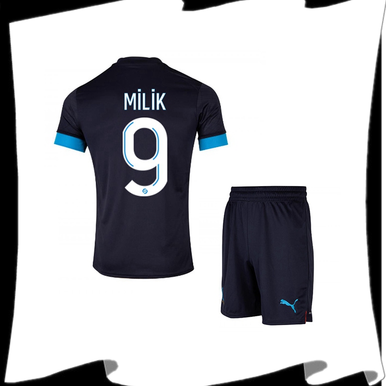 Maillot de Foot Marseille (MILIK #9) Enfant Exterieur 2022/2023