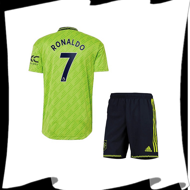 Maillot de Foot Manchester United (RONALDO #7) Enfant Third 2022/2023