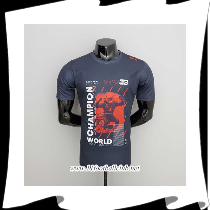 T-Shirt F1 RedBull Racing Team Bleu Foncé 2022