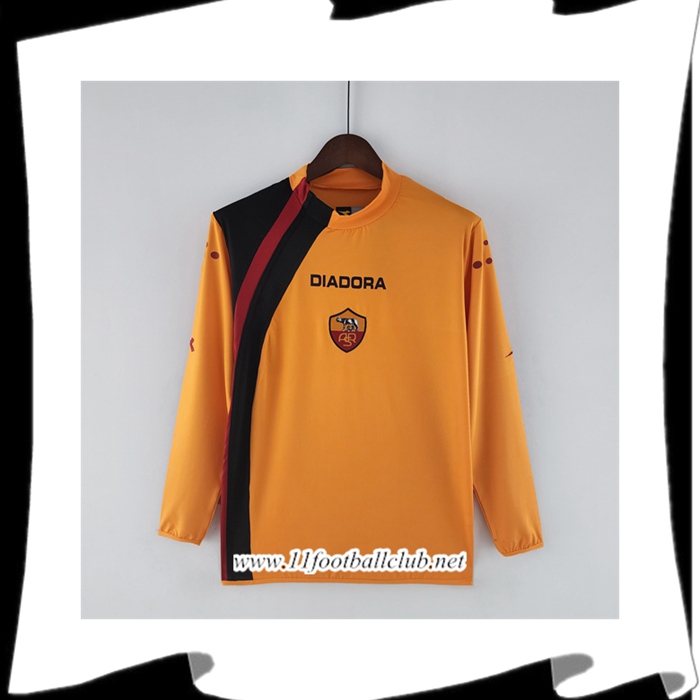 Maillot de Foot AS Rome Domicile Manches Longues 2005/2006