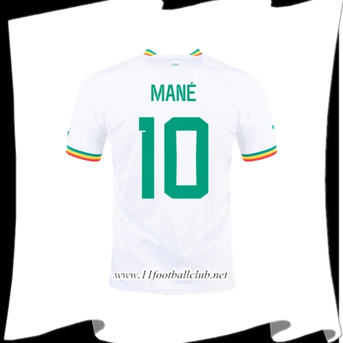 Maillot Equipe Foot Sénégal (MANE #10) 2022/2023 Domicile