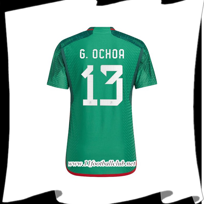 Maillot Equipe Foot Mexique (G. OCHOA #13) 2022/2023 Domicile