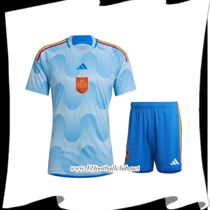 Ensemble Maillot Espagne Exterieur + Short Coupe Du Monde 2022
