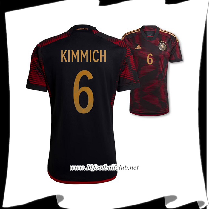 Maillot de Foot Allemagne (KIMMICH #6) Coupe Du Monde 2022 Exterieur