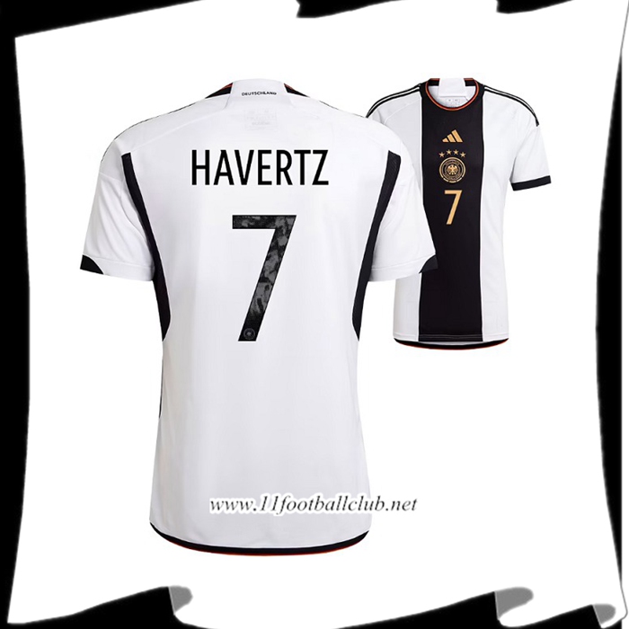 Maillot de Foot Allemagne (HAVERTZ #7) Coupe Du Monde 2022 Domicile