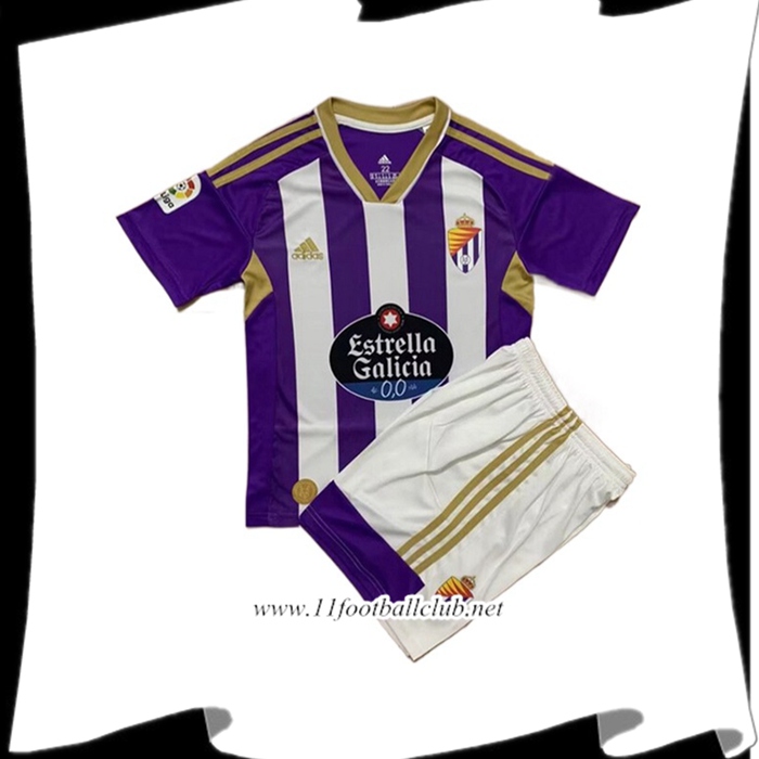 Nouveau Maillot de Foot Real Valladolid Enfant Domicile 2022/2023