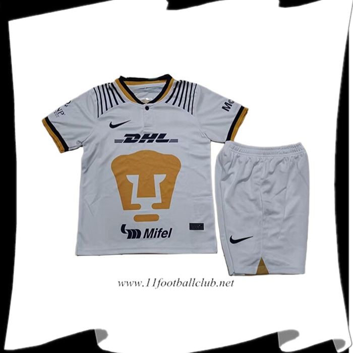 Nouveau Maillot de Foot Pumas UNAM Enfant Domicile 2022/2023