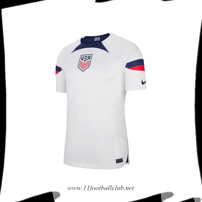 Nouveau Maillot de Foot Etats-Unis Domicile Coupe du monde 2022