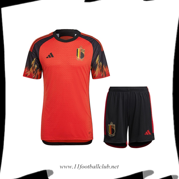 Ensemble Maillot Foot Belgique Domicile + Short 2022/2023