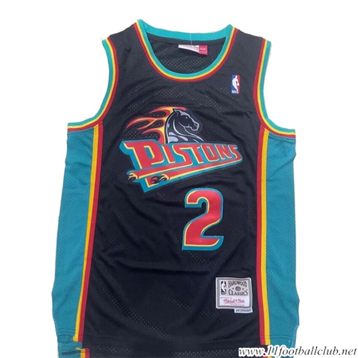 Maillot Detroit Pistons (CUNNINGHAM #2) 2022/23 Bleu Marine