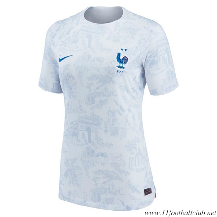 Maillot de Foot France Femme Exterieur 2022/2023