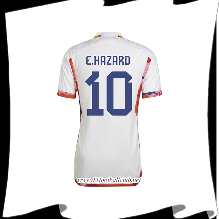 Maillot Equipe Foot Belgique (E.HAZARD #10) 2022/2023 Exterieur