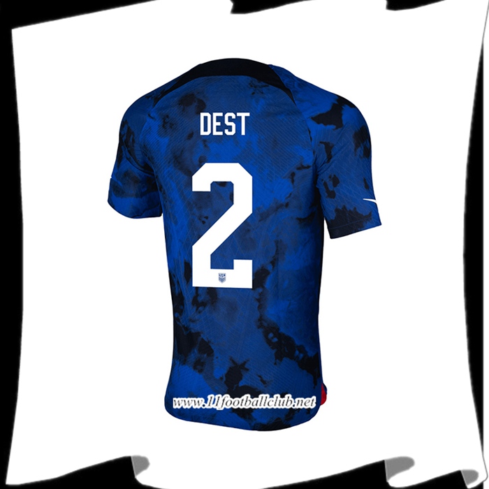 Maillot de Foot Etats-Unis (DEST #2) Coupe Du Monde 2022 Exterieur