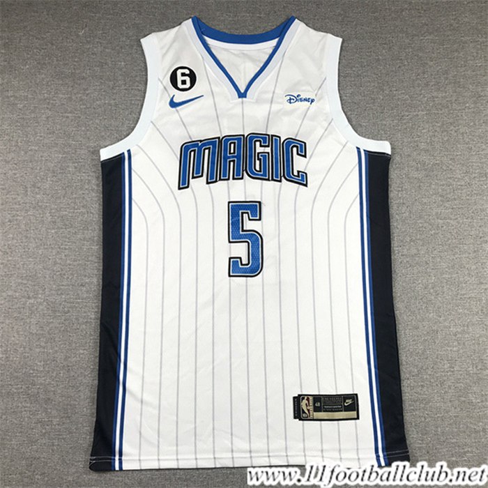 Maillot Orlando Magic(BANCHERO #5) 2022/23 Blanc