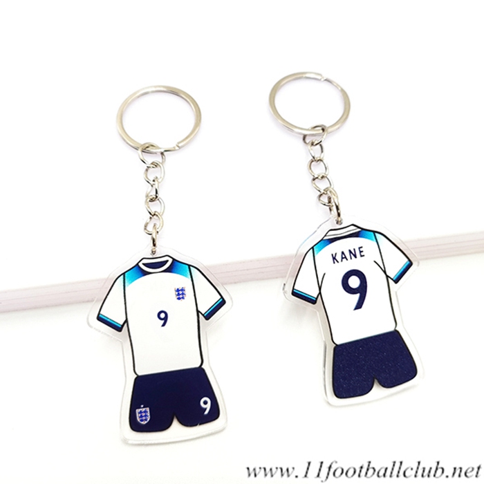 Nouveau Porte-clés Coupe Du Monde 2022 Angleterre (KANE) Blanc