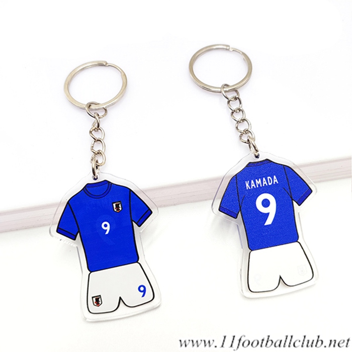 Nouveau Porte-clés Coupe Du Monde 2022 Japon (KAMADA) Bleu