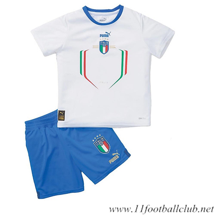 Maillot de Foot Italie Enfant Exterieur Coupe Du Monde 2022