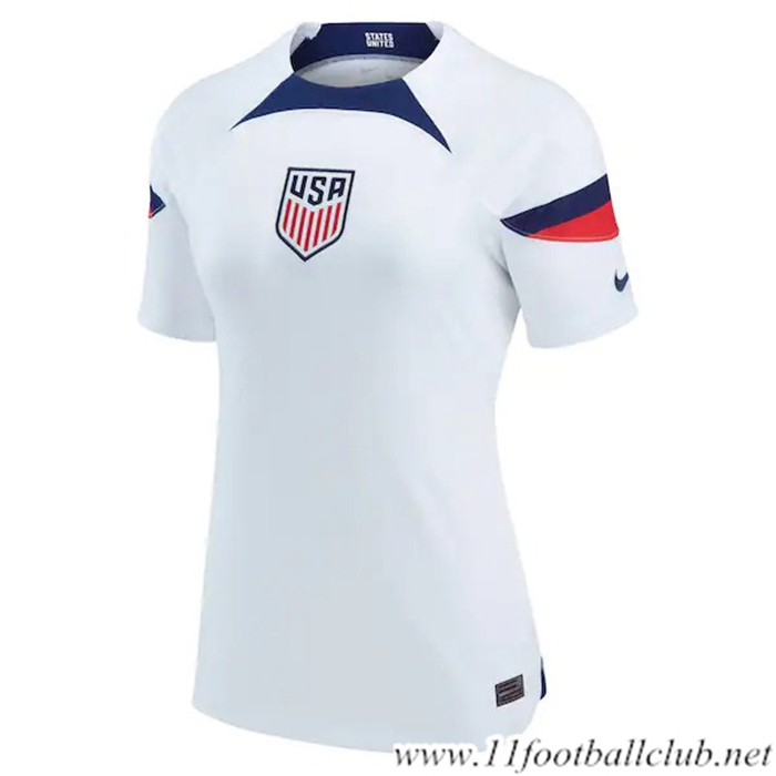 Maillot de Foot États-Unis Femme Domicile Coupe Du Monde 2022