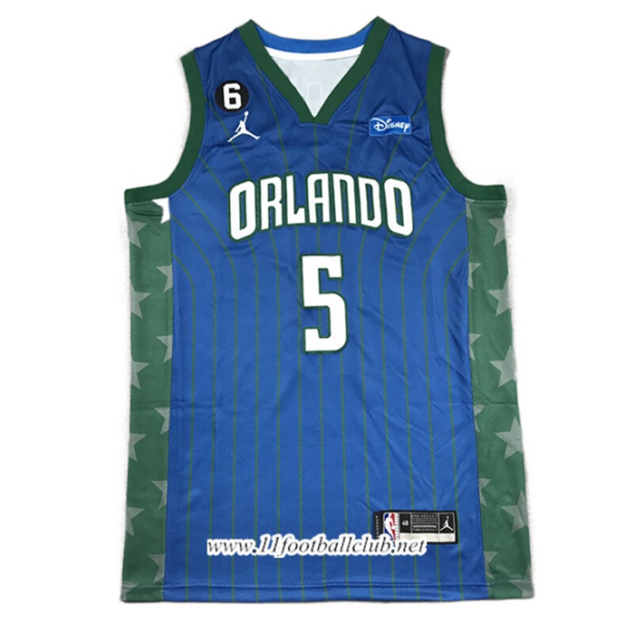 Maillot Orlando Magic (BANCCHERO #5) 2022/23 Bleu