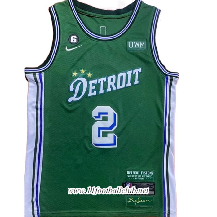 Maillot Detroit Pistons (BRISSETT #12) 2022/23 Vert