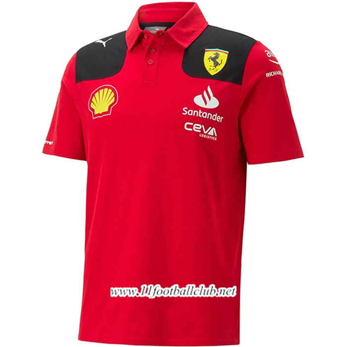 Polo F1 Scuderia Ferrari Team Jaune 2023