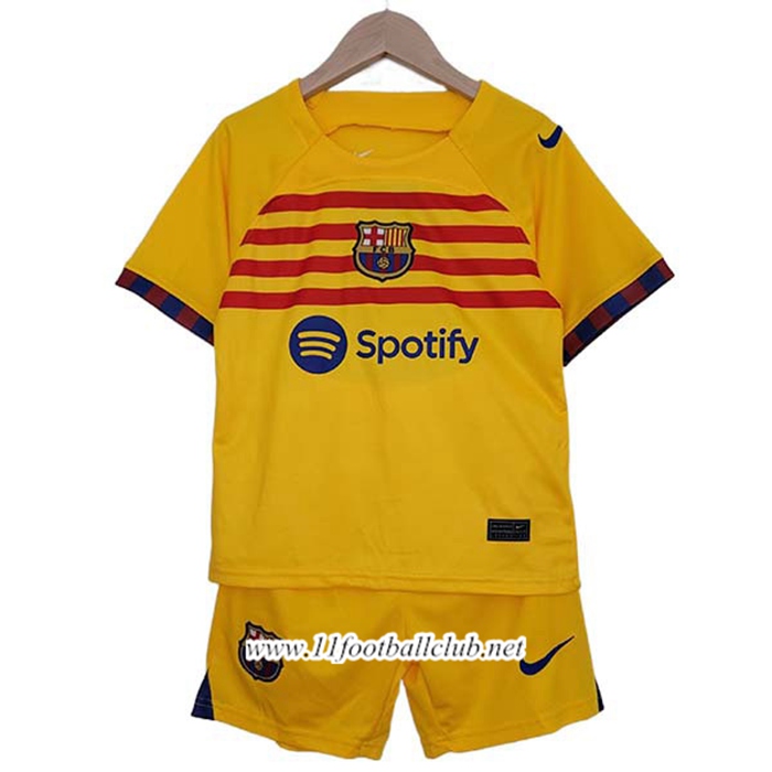 Maillot de Foot FC Barcelone Enfants Fourth 2022/2023