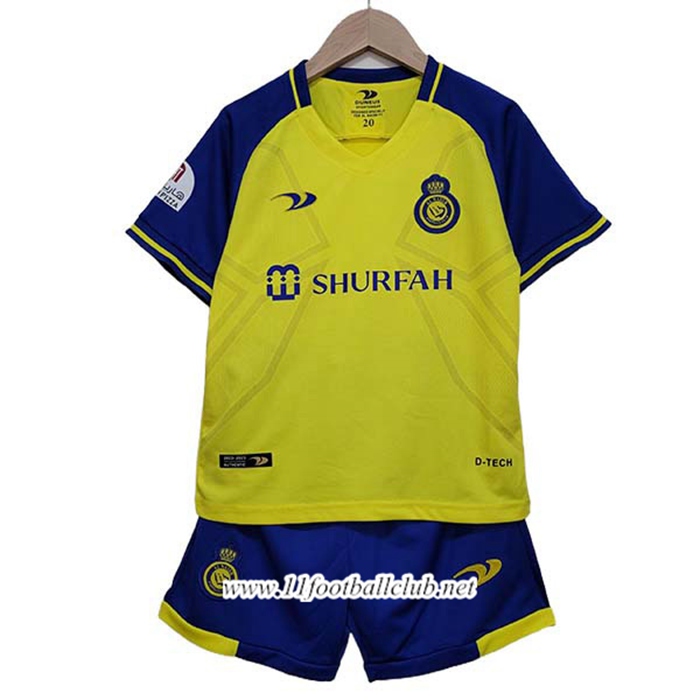 Maillot de Foot Al-Nassr Enfants Domicile 2022/2023
