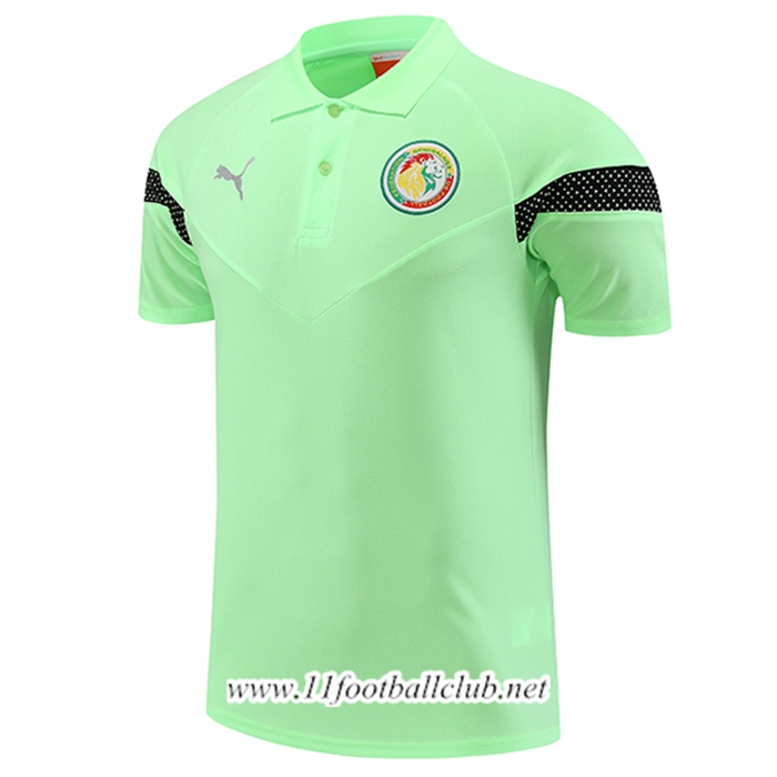 Polo Foot Sénégal Vert 2022/2023