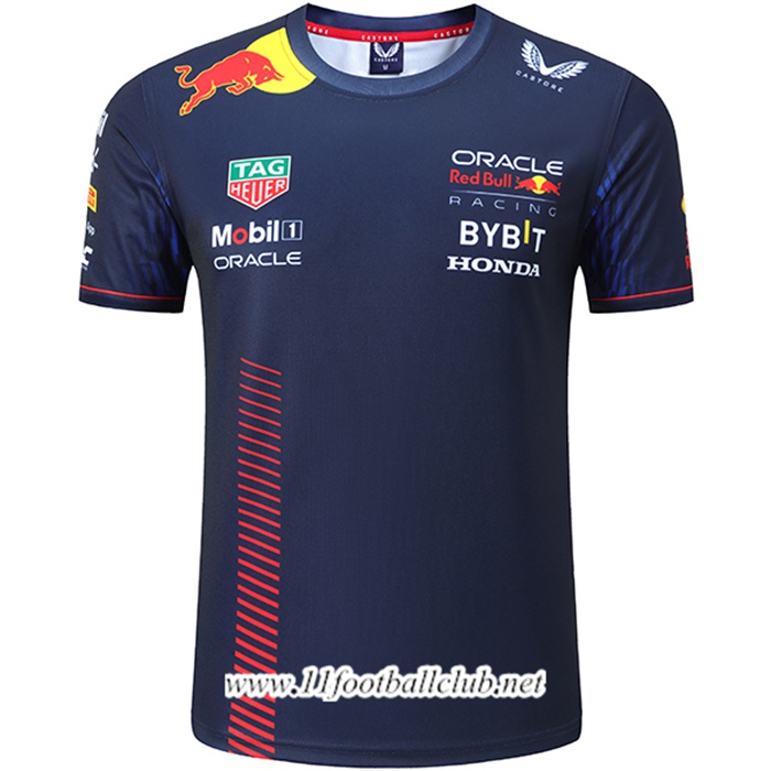 T-Shirt F1 RedBull Racing Team Noir 2023