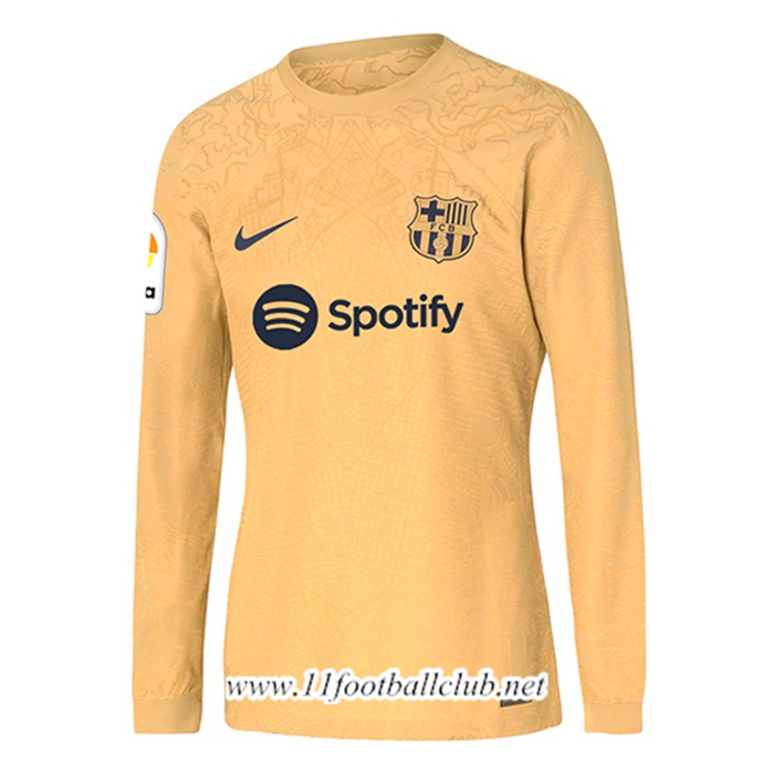 T-shirt Manches Longues FC Barcelone Noir - Taille XL - Maillot De Foot Occasion