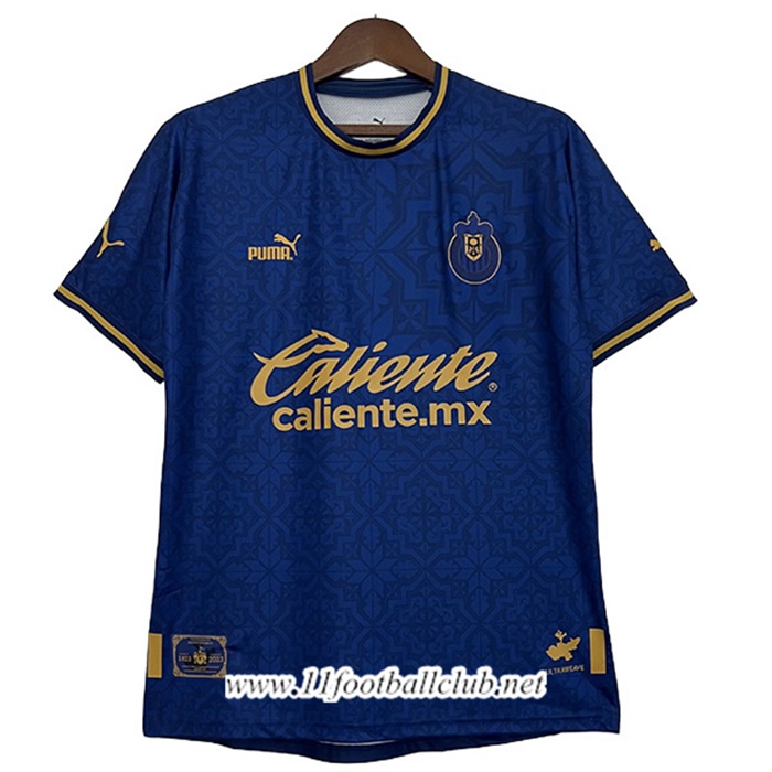 Maillot de Foot CD Guadalajara 200th Anniversary Edition Bleu