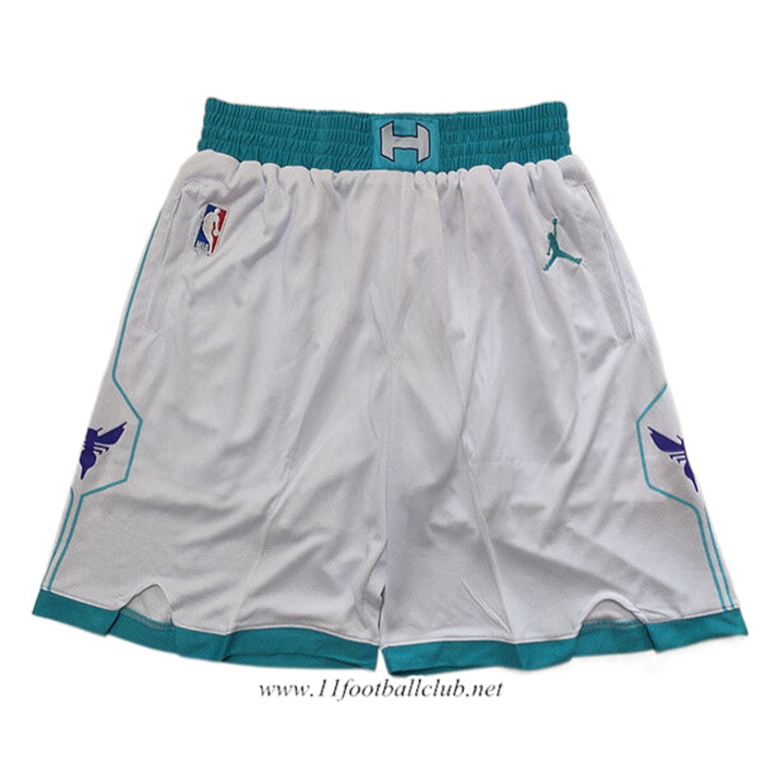 Shorts NBA Charlotte Hornets Blanc