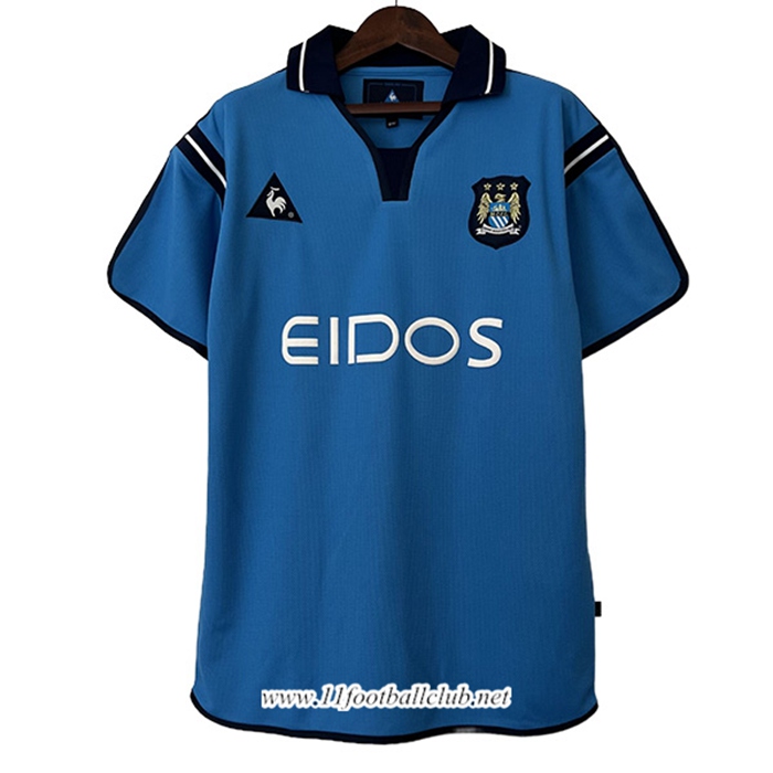 Maillot de Foot Manchester City Domicile 2001/2002