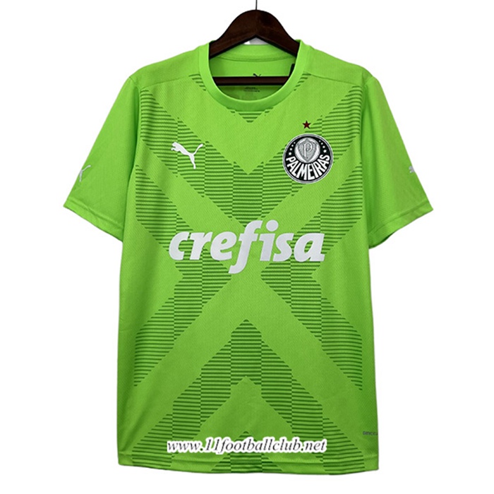 Maillot de Foot Palmeiras Gardien de But Vert 2023/2024