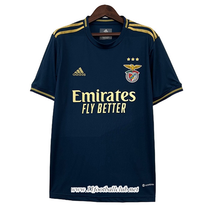 Maillot de Foot S.L Benfica Bleu Marine 2023/2024
