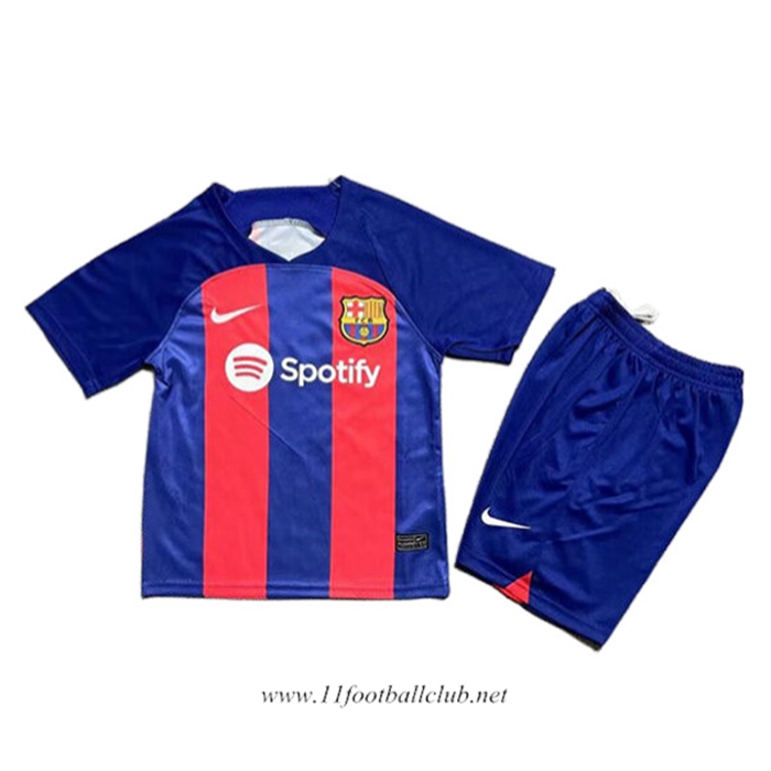 Maillot de Foot FC Barcelone Enfant Domicile Leaked Version 2023/2024