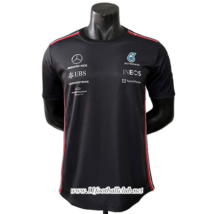 T-Shirt F1 Mercedes Benz Team Noir 2023