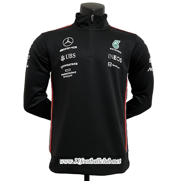 Sweatshirt F1 Mercedes Benz Team Noir 2023