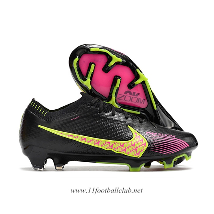 Nike Chaussures de Foot Air Zoom Mercurial Vapor XV Elite FG Noir -02