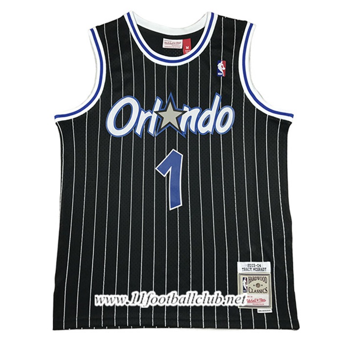 Maillot Orlando Magic (McGRADY #1) 2023/24 Noir