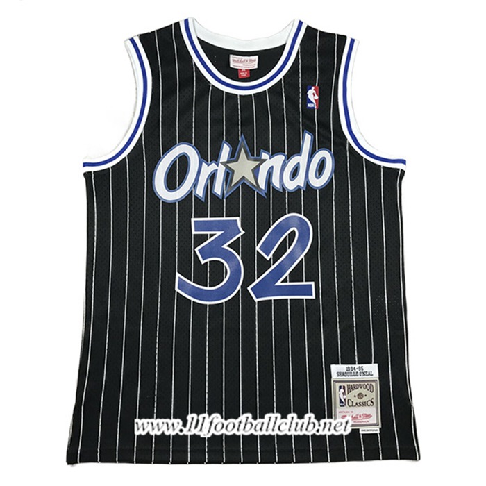 Maillot Orlando Magic (O'NEAL #32) 2023/24 Noir
