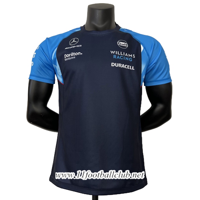 T-Shirt F1 Mercedes Benz Team Bleu Marine 2023