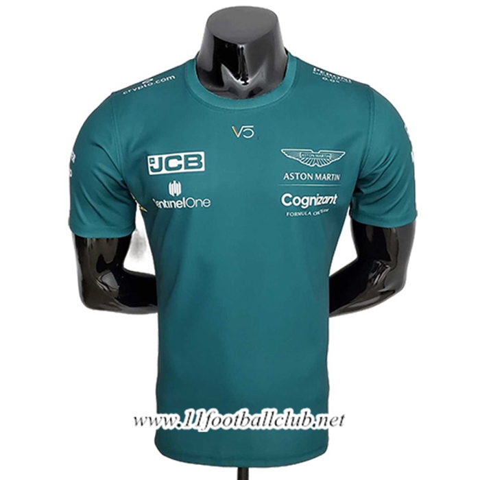 T-Shirt F1 Aston Martin Team (VETTEL #5) Vert 2023