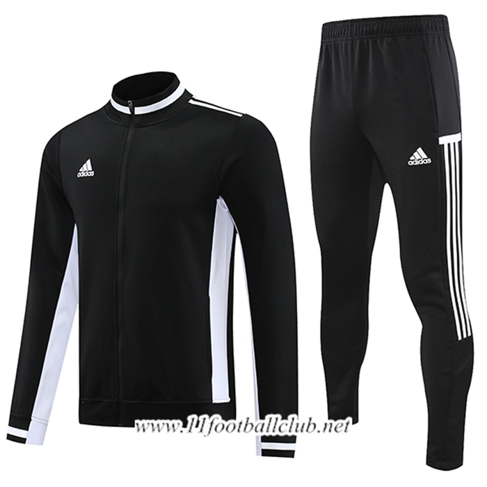 Ensemble Survetement de Foot - Veste Adidas Noir 2023/2024